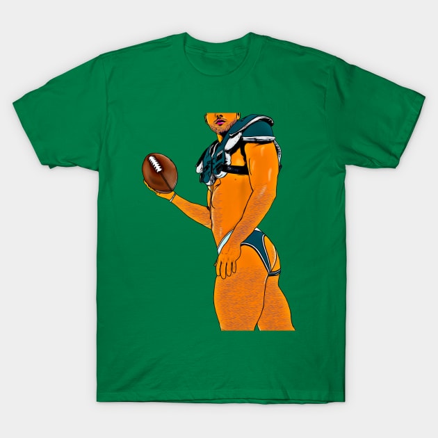 Tight End (Art) T-Shirt by JasonLloyd